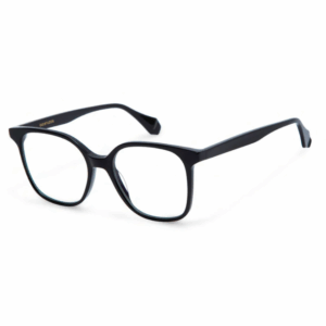 GIGI Studios LUCIE 6980 montatura squadrata in acetato nero