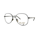 occhiali da vista Clark K1149 C030 unisex tondi in metallo nero leggero