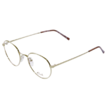 Clark K1043 occhiali da vista metallo tondi con clip on solare magnetica polarizzata trasformabile 2 in 1 stile vintage moderno