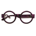 Occhiali da vista donna in legno Feb31st Simona CO45792K065 viola artigianali