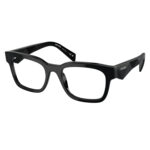 Occhiali da vista Prada A10V 16K1O1 nero squadrati full rim eleganti per donna e uomo