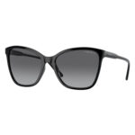 Occhiali da sole Vogue 5520S W44/T3 donna neri farfalla eleganti lenti grigio sfumato