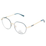 COLISEUM CL208/002 occhiali da vista metallo borgogna con dettagli oro unisex
