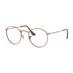 Ray-Ban Vista 3447V 2503 montatura rotonda in metallo nero