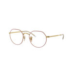 Montatura da vista Ray-Ban RX6465 Jack 3137 metallo violet su oro