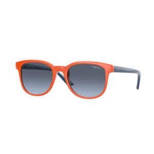Occhiale da sole junior Vogue VJ2011 27788F arancio e blu con lenti grigio sfumato