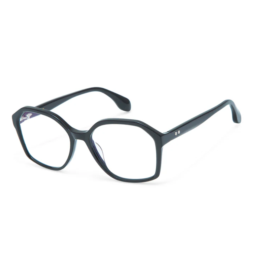 GIGI Studios GS1028/11O Thrive 007 montatura geometrica nero in acetato