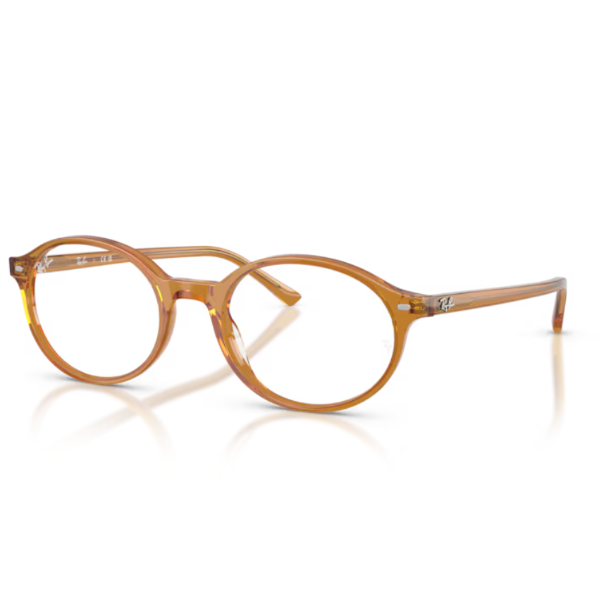 Ray-Ban RX5429 8439 German occhiali da vista tartarugati marrone in acetato squadrati