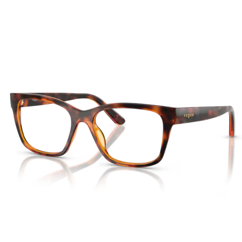 Occhiali da vista Vogue Eyewear VY2034 2718 havana scuro nylon forma cuscino montatura bambina