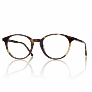 Montatura Centrostyle F0640 panto in acetato tartarugato demi lucido con aste sottili