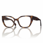 Centrostyle F064856009000 havana occhiali da vista donna forma farfalla acetato tartarugato