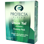 Protecta Unica Yal soluzione unica con acido ialuronico per lenti a contatto morbide – pack 3×250 ml