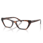 Vogue VO5670 2718 occhiali da vista donna cat-eye havana scuro montatura nylon leggera forma affusolata look elegante