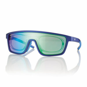 Centrostyle S062000008010 maschera sole teen con clip-in verde specchiato