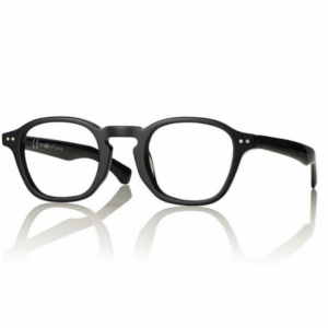 Occhiali da vista Centrostyle F068547001000 montatura pantos acetato nero con ponte keyhole