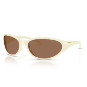 Arnette AN4368 Raven bianco latte 302973 lenti marroni ovale unisex