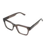 Clark K1496 C2 Trevi Coliseum con montatura rettangolare fumo traslucido e dettagli metallici