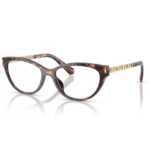 Michael Kors Douro Valley tartarugati con forma cat-eye e aste gioiello dorate