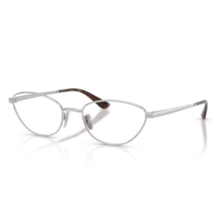 Vogue VO4355 323 argento con montatura butterfly in metallo e aste sottili