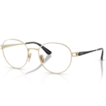 Vogue VO4370 848 oro pallido con montatura pantos in metallo e dettagli scuri sulle aste