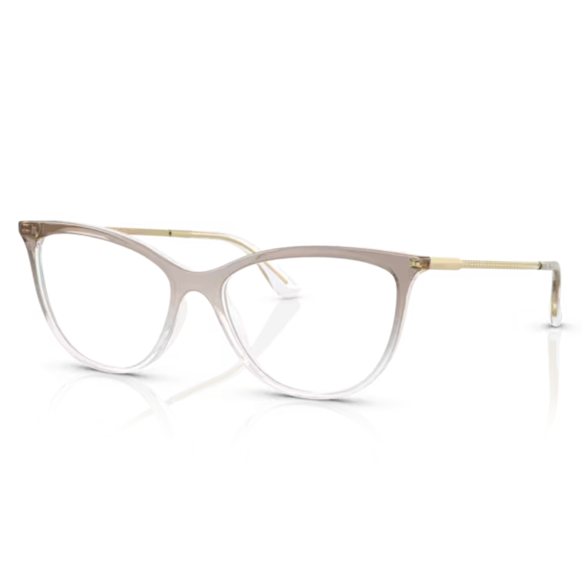 Occhiali da vista Vogue VO5239 2736 Marrone Sfumato Crystal da donna con montatura cat-eye