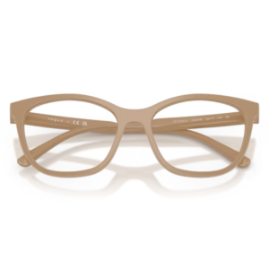 Vogue VO5746S 33261W taupe con montatura butterfly e clip-on marrone sfumata