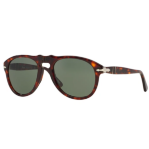 Aste di ricambio Persol 0649 24/31 Havana Lucido con fantasia tartarugata marrone e ambra e dettaglio metallico a freccia